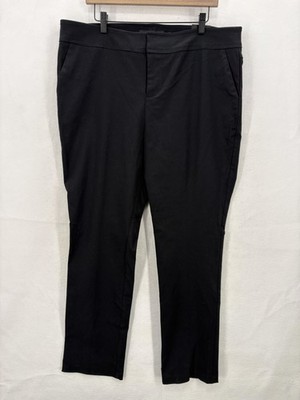 Torrid Studio Pants Womens 18 Black Straight Leg Deluxe Stretch Career Work NWT