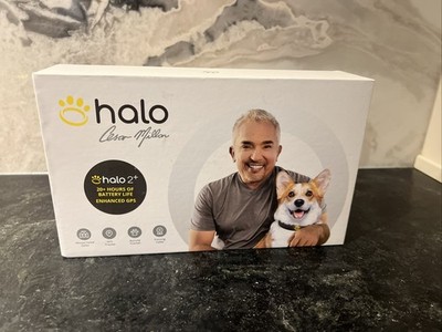 Halo 2+ Wireless Dog Fence GPS Collar Size Large Pre-Owned Unused/Open Box