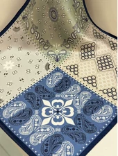 Totem ball Print 100% Mulberry Silk Scarf Women 21'' Neckerchief Square Bandana 