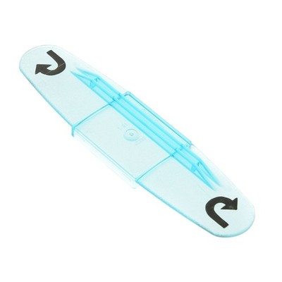 1X Lego Duplo Intelli Lok Code Brick Trans. Light Blue Reverse Switch 42387pb01