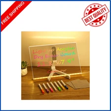 Lumiboard Led Drawing Board with 7 Colors, 12"X8" Light up