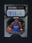 2022-23 Panini Prizm Anthony Edwards Sensational Signatures Auto