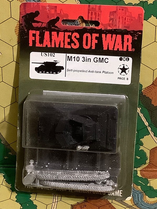 US M10 Tank Destroyer 15mm WWII British French Soviet US102 American 3" GMC USMC