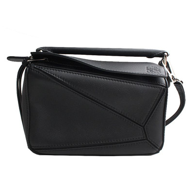 Loewe Black Puzzle Mini Crossbody Bag 12345 117787254