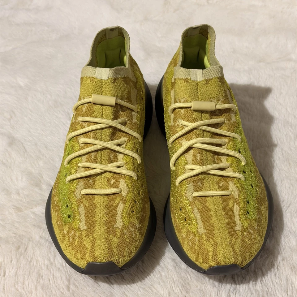 Tenis deportivos Adidas Yeezy Boost 380 Hylte verde brillante para hombre talla 11 Foto 4 de 4