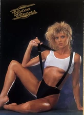 Ginger Lynn signed 1980's collector cards, double sided, very cool