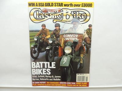 June 1994 CLASSIC BIKE Magazine BSA Gold Star Ariel Enfield Harley Norton L9720