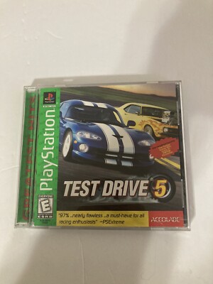 Test Drive 5 (Sony PlayStation 1, 1998) PS1