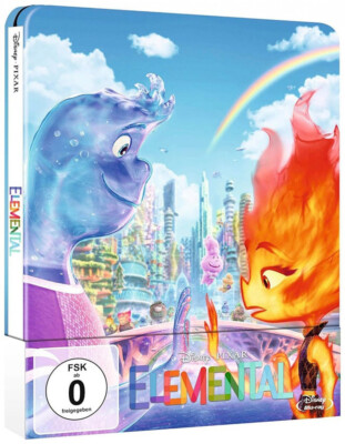 Elemental (Blu-Ray Steelbook) REGION FREE | Brand new