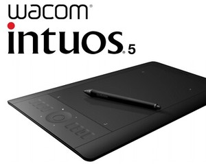 Wacom Intuos 5 PTH-650 - Grafiktablet - kabellos inkl. Akku und Airbrush-Stift