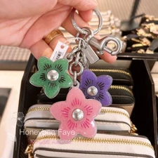 NWT Coach Wildflower Cluster Bag Charm CR924 (excluding The Purse)
