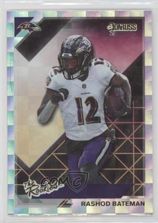 2021 Panini Donruss The Rookies Rashod Bateman #TR-RBA Rookie RC