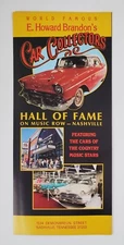 1990s Nashville TN E. Howard Brandon's Car Collectors Vintage Travel Brochure