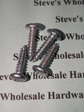 #10 X 3/4" Phillips Pan Head Sheet Metal Screw Zinc Plated Type A 200 each