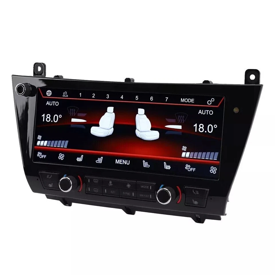 10.25'' Digital AC Heater Climate Radio Control Panel For BMW 5 M5 F10 F11 11-16 - Image 4 of 4