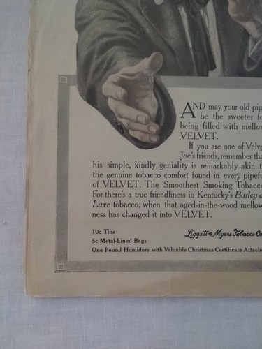 The Saturday Evening Post Complete Magazine Dec 5th, 1914 ELECTRIC CAR AD! - Picture 9 of 11
