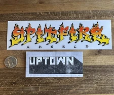 Spitfire Wheels  Graffiti Burner Sticker Skateboarding Gonz Krooked DLXSF