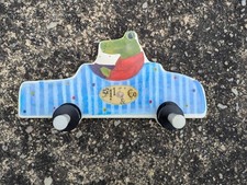 Ikea Fabler 21576 Garderobe für Kinder, Kinderzimmer, Motiv: Krokodil im Auto