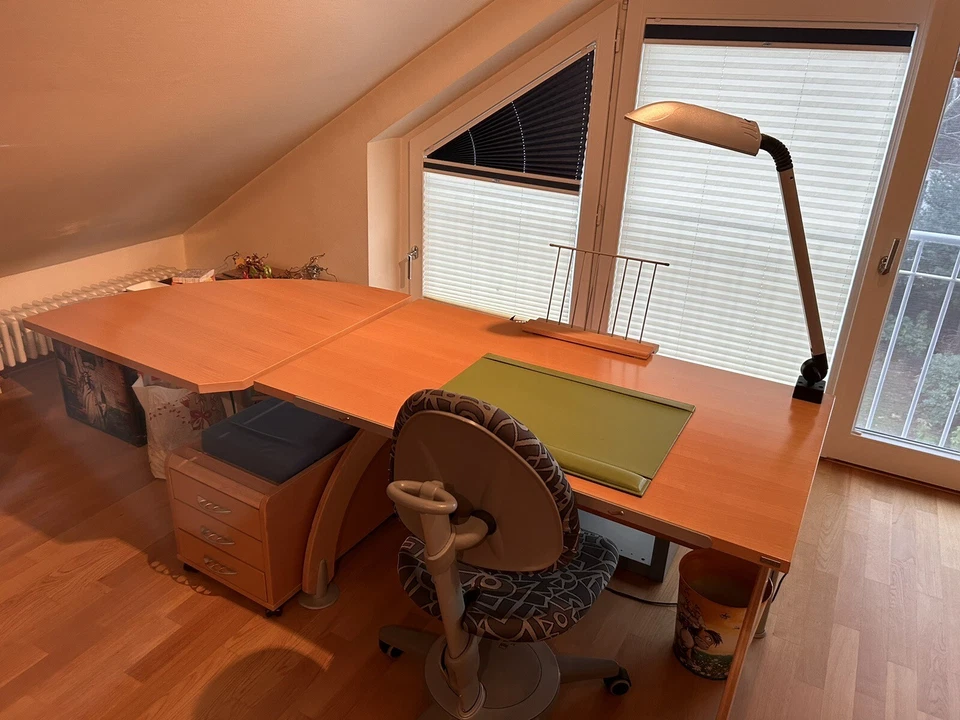 Paidi Schreibtisch & Extras