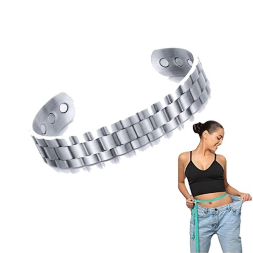 Men Women Therapeutic Energy Healing Magnetic Bracelet Therapy Arthritis Jewelry - Picture 14 of 34