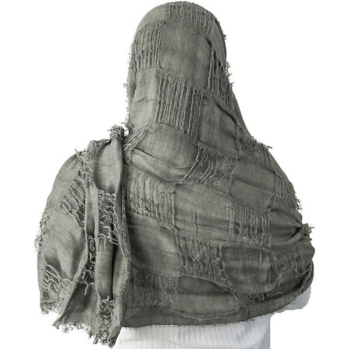 Medieval Pirate Retro Hood Scarf Wrap Cloak Halloween Costume Shoulder Shawl - Picture 12 of 18