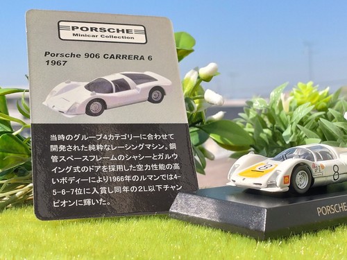 Japan GP 1967 / Porsche / 906 Carrera 6 / No.8 / 1/64 Diecast Car / Kyosho - Picture 14 of 16