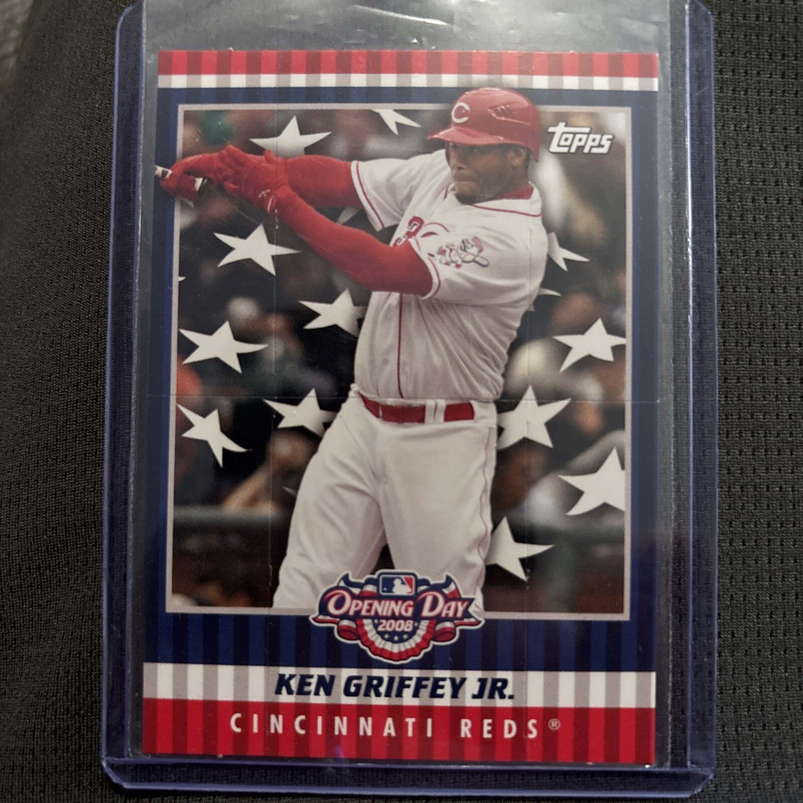 2008 Topps Opening Day Flapper Cards Ken Griffey Jr #FC-KG HOF
