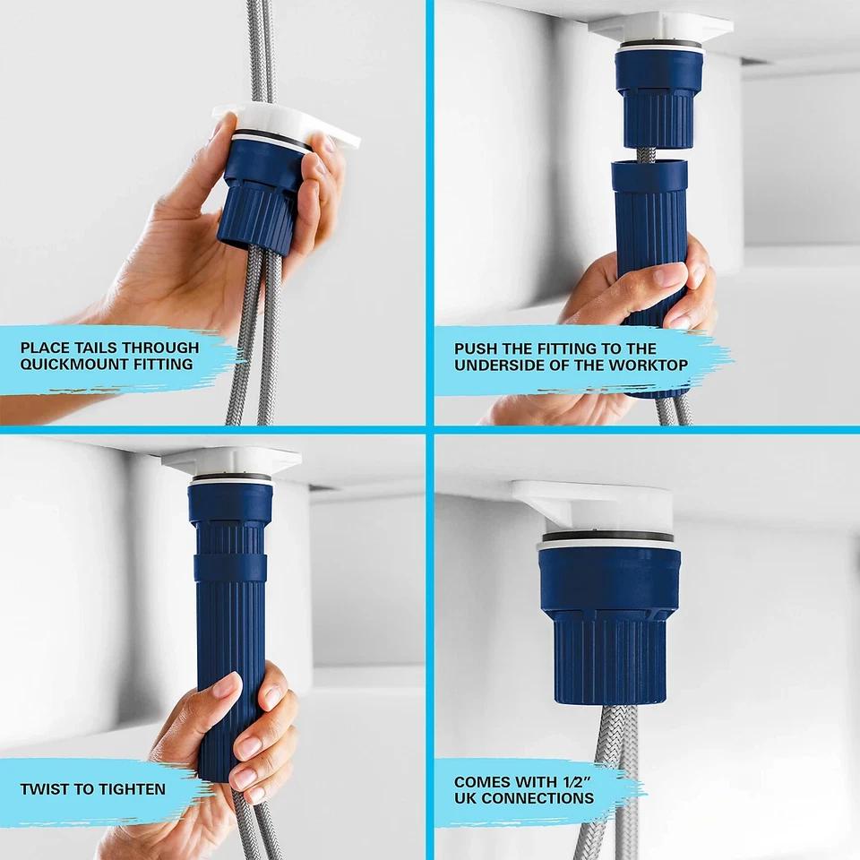 Grohe Get Chromoptik Küche Seitenhebel Feder Hals Wasserhahn - Bild 3 von 4