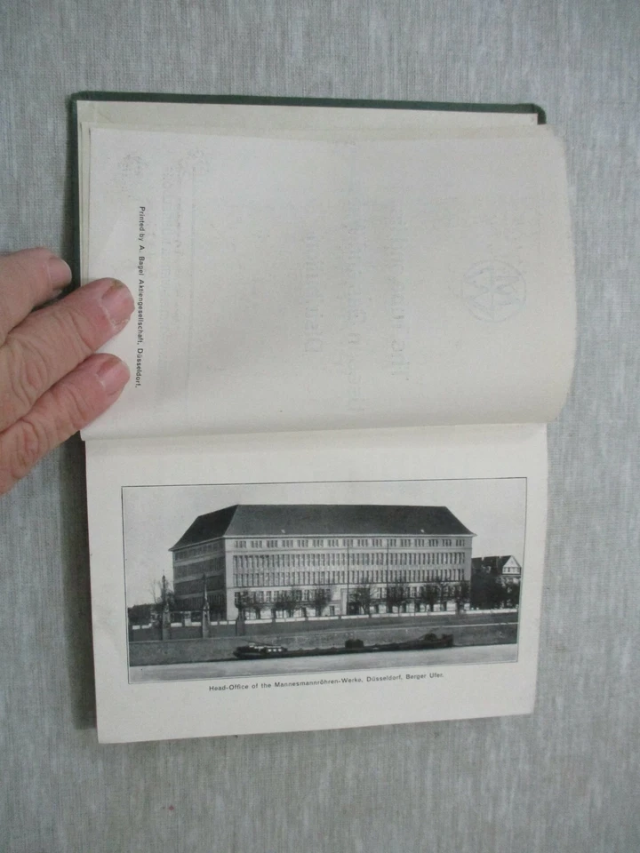 The tube & its uses in Gas & Water distribution, h/c,250 pp,Germany,1934. cs2886 - Image 4 of 4