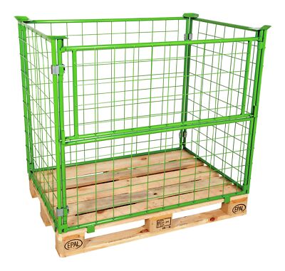 ESB Gitteraufsatzrahmen 100 cm RAL 6017 10 x 10
