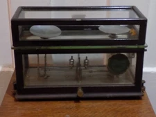 Vintage Antique 20s 30s Torsion Balance Company Apothecary Lab Scale Precision P