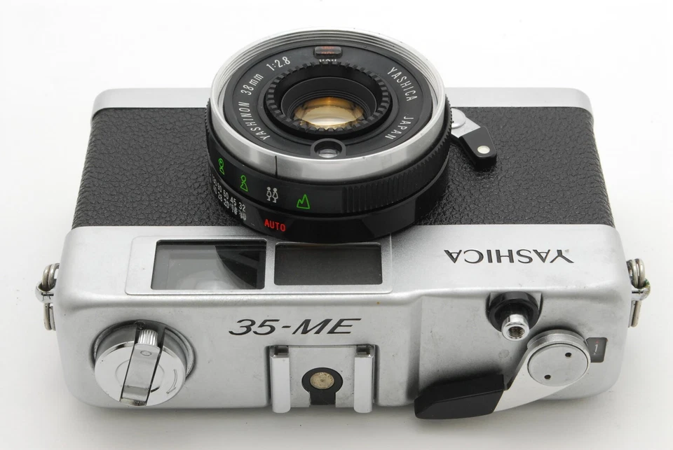 [CASI COMO NUEVA] YASHICA 35 ME Yashinon 38 mm f2,8 35 mm cámara fotográfica compacta de JAPÓN Foto 4 de 4