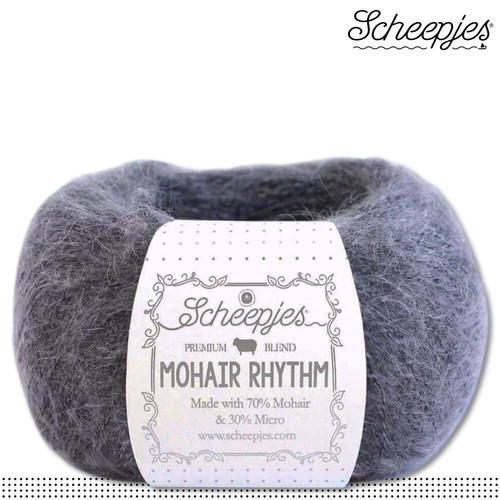 Scheepjes 25 g Mohair Rhythm Ganzjahresgarn Wolle Stricken flauschig 20 Farben - Bild 21 von 21