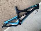 Large Black/Teal Ibis Mojo Sl-R Carbon 26” Dual Suspension Mountain Bike Frame