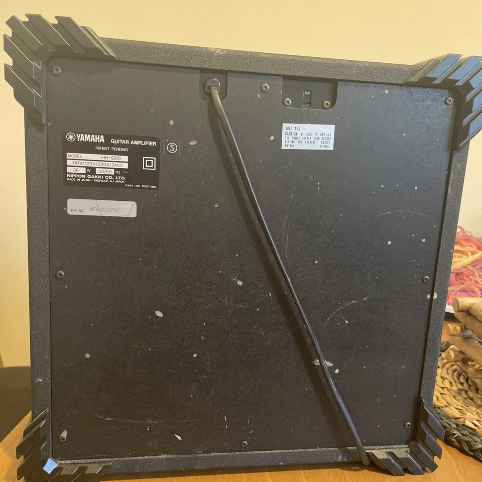 Yamaha HR-1000B Bass Amplifier Vintage 80s-90s Tested Used Condition - image 2 of 4