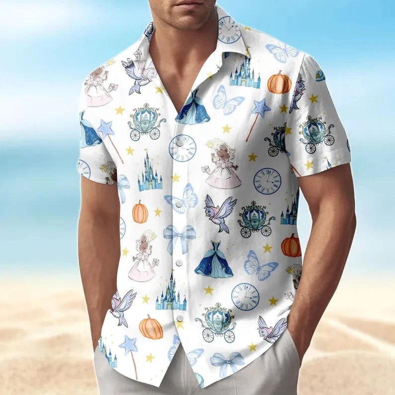 Disney Cinde Disneyworld Vacation Hawaiian Shirt