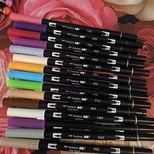 tombow dual brush pen