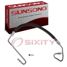 Sunsong Hydroboost To Gear Power Steering Pressure Line Hose for 2001-2004 rj