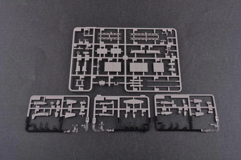 Kit de buque de guerra de plástico trompetista 1:350 modelo 05629 portaaviones USS Ranger CV-4 Foto 4 de 4
