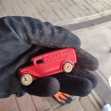 Antique 1930s Barclay Toys Bakery Van. Original