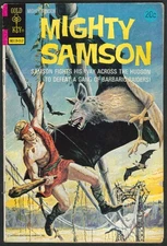 MIGHTY SAMSON #22 Gold Key comic book 12 1973