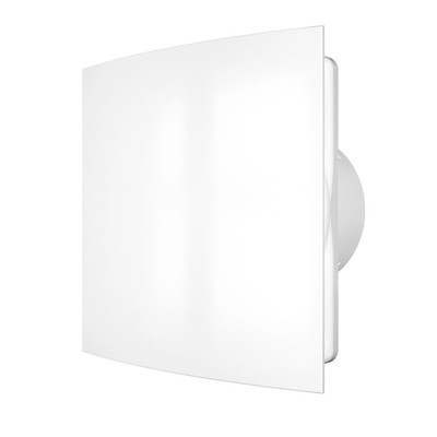 Axial Abluftlüfter Bad Ventilator UNO Vent 125 Standard, Rückschlagklappe,125 mm