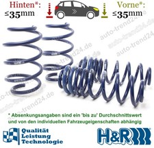H&R Tieferlegungsfedern 25mm u.a.: Seat Ateca KH7, KHP, Bj. 2016-2025