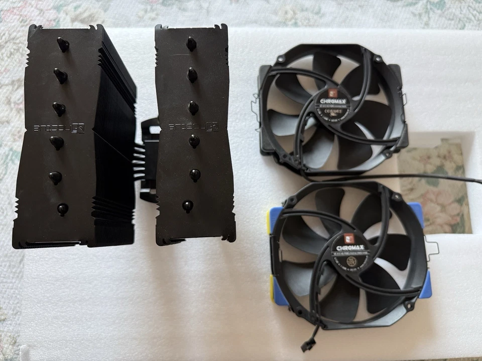 Noctua NH-D15S chromax.black CPU Cooler  + 2ª Ventola (Vedi descrizione) - Immagine 2 di 4