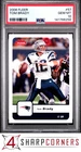 2006 FLEER #57 TOM BRADY PATRIOTS PSA 10