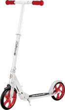 Razor A5 Lux Kick Scooter for Kids Ages 8+ - 8" Urethane Wheels, Anodized Finish