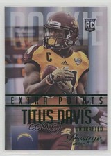 2015 Panini Prestige Rookie Extra Points Green Titus Davis #290 0c6