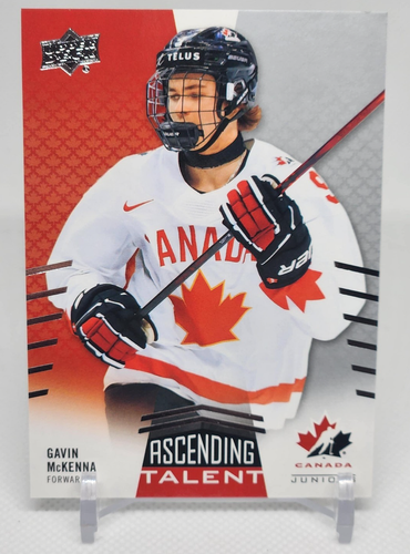 2025 Upper Deck Team Canada Juniors Gavin McKenna Ascending Talent #AT-14