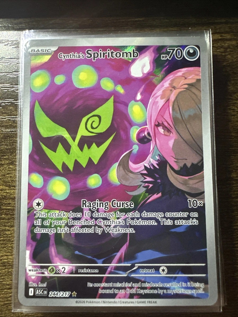Cynthia's Spiritomb Pokémon TCG Cards for sale | eBay