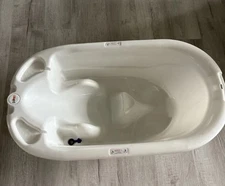 Primo EuroBath Stage 2 Baby Bathtub In White with Drain and Plug